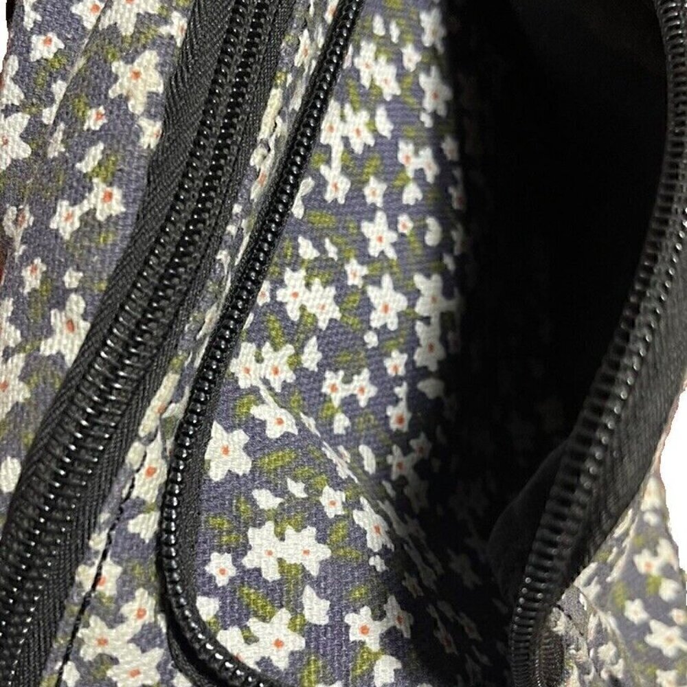 Vintage Arizona Jeans Co Floral Fanny Pack - Waist Pack Black White Belt…